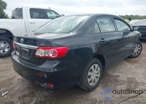 2011 Toyota Corolla Le from USA, damaged, VIN JTDBU4EE0B9145112